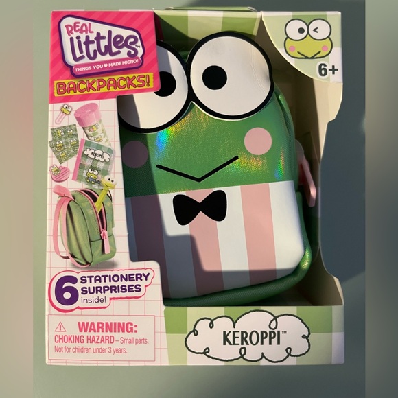 Keroppi & My Melody Real Littles Micro Backpack - Picture 4 of 12